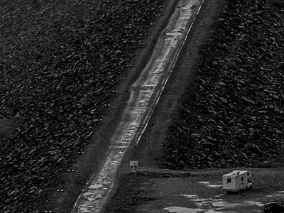 Photo du barrage du lac de Mont-Cenis