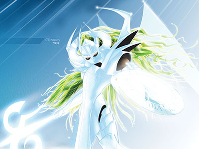 Illustration du personnage Chronos pour l'Oeil Noir
